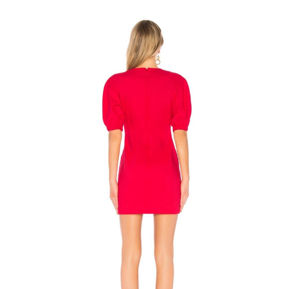 A,L.C Valenti Mini Puff Sleeve Dress in Fluro Size 0 - Picture 5 of 11